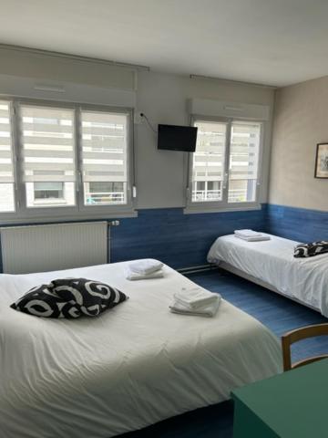 Hote De La Plage Dunkirk Exterior foto
